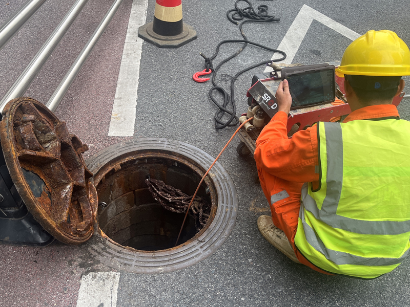 蒋王庙市政管道内窥检测